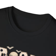 Load image into Gallery viewer, Spooky Skeleton Halloween Full Length T-Shirt