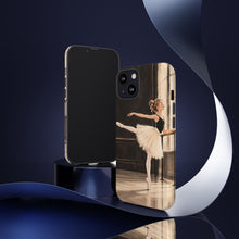 Load image into Gallery viewer, Ballet Dancer Phone Case — Vintage Ballet Pointe Art Protective Phone Cover