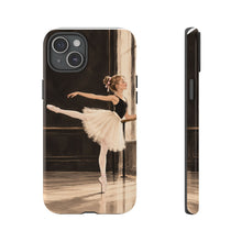 Load image into Gallery viewer, Ballet Dancer Phone Case — Vintage Ballet Pointe Art Protective Phone Cover
