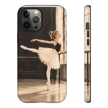 Load image into Gallery viewer, Ballet Dancer Phone Case — Vintage Ballet Pointe Art Protective Phone Cover