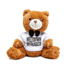 Load image into Gallery viewer, Meltdown Manager Plush Bear – Dance Competition Comfort Buddy