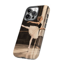 Load image into Gallery viewer, Ballet Dancer Phone Case — Vintage Ballet Pointe Art Protective Phone Cover