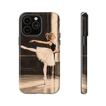 Load image into Gallery viewer, Ballet Dancer Phone Case — Vintage Ballet Pointe Art Protective Phone Cover