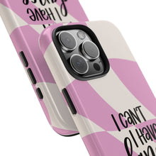 Load image into Gallery viewer, I Can't, I Have Dance -Pink Swirl Protective Cover