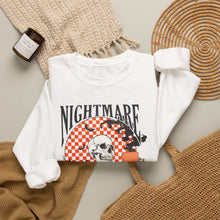 Load image into Gallery viewer, Nightmare Before Coffee Sweatshirt — Skeleton Coffee Crewneck