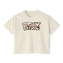 Load image into Gallery viewer, Spooky Skeleton Lettering Tee