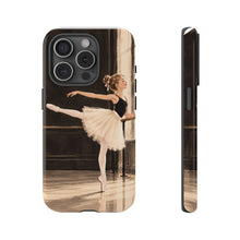 Load image into Gallery viewer, Ballet Dancer Phone Case — Vintage Ballet Pointe Art Protective Phone Cover