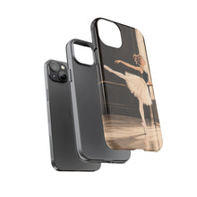Load image into Gallery viewer, Ballet Dancer Phone Case — Vintage Ballet Pointe Art Protective Phone Cover
