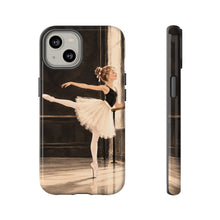 Load image into Gallery viewer, Ballet Dancer Phone Case — Vintage Ballet Pointe Art Protective Phone Cover