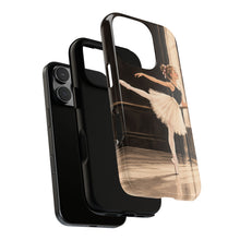 Load image into Gallery viewer, Ballet Dancer Phone Case — Vintage Ballet Pointe Art Protective Phone Cover