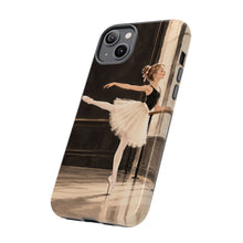 Load image into Gallery viewer, Ballet Dancer Phone Case — Vintage Ballet Pointe Art Protective Phone Cover