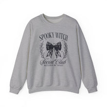 Load image into Gallery viewer, Spooky Witch Social Club Crewneck Sweatshirt