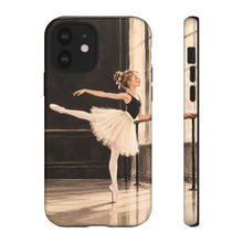 Load image into Gallery viewer, Ballet Dancer Phone Case — Vintage Ballet Pointe Art Protective Phone Cover