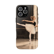 Load image into Gallery viewer, Ballet Dancer Phone Case — Vintage Ballet Pointe Art Protective Phone Cover