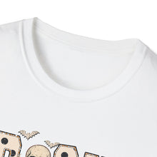 Load image into Gallery viewer, Spooky Skeleton Halloween Full Length T-Shirt