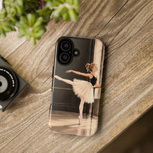 Load image into Gallery viewer, Ballet Dancer Phone Case — Vintage Ballet Pointe Art Protective Phone Cover