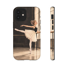Load image into Gallery viewer, Ballet Dancer Phone Case — Vintage Ballet Pointe Art Protective Phone Cover