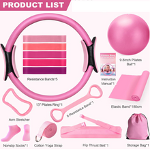 Load image into Gallery viewer, 13-Piece Yoga &amp; Pilates Set