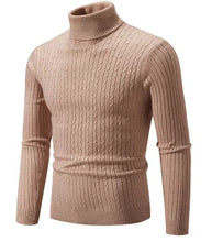 Load image into Gallery viewer, Men's Turtleneck Knitted Sweater
