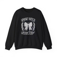 Load image into Gallery viewer, Spooky Witch Social Club Crewneck Sweatshirt