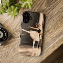 Load image into Gallery viewer, Ballet Dancer Phone Case — Vintage Ballet Pointe Art Protective Phone Cover