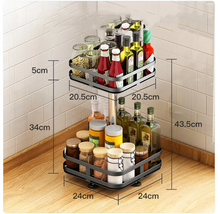 Load image into Gallery viewer, Multifunctional Kitchen Spice Rack