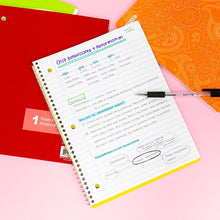 Load image into Gallery viewer, C/R 70 Ct. 1-Subject Poly Cover Spiral Notebook, College Ruled