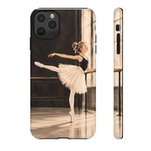 Load image into Gallery viewer, Ballet Dancer Phone Case — Vintage Ballet Pointe Art Protective Phone Cover