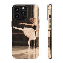 Load image into Gallery viewer, Ballet Dancer Phone Case — Vintage Ballet Pointe Art Protective Phone Cover