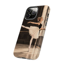 Load image into Gallery viewer, Ballet Dancer Phone Case — Vintage Ballet Pointe Art Protective Phone Cover