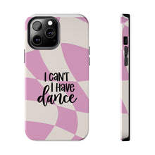 Load image into Gallery viewer, I Can't, I Have Dance -Pink Swirl Protective Cover