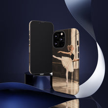 Load image into Gallery viewer, Ballet Dancer Phone Case — Vintage Ballet Pointe Art Protective Phone Cover