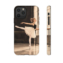 Load image into Gallery viewer, Ballet Dancer Phone Case — Vintage Ballet Pointe Art Protective Phone Cover