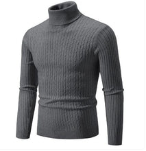 Load image into Gallery viewer, Men's Turtleneck Knitted Sweater