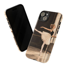 Load image into Gallery viewer, Ballet Dancer Phone Case — Vintage Ballet Pointe Art Protective Phone Cover