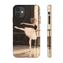 Load image into Gallery viewer, Ballet Dancer Phone Case — Vintage Ballet Pointe Art Protective Phone Cover
