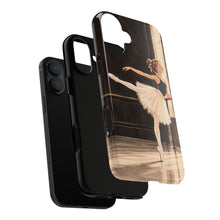 Load image into Gallery viewer, Ballet Dancer Phone Case — Vintage Ballet Pointe Art Protective Phone Cover