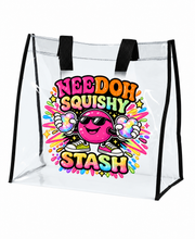 Load image into Gallery viewer, Squishy Stash Clear Tote