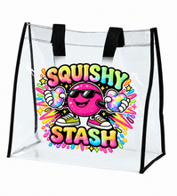 Load image into Gallery viewer, Squishy Stash Clear Tote