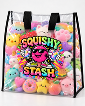 Load image into Gallery viewer, Squishy Stash Clear Tote