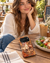 Load image into Gallery viewer, Autumn Ghost Bicycle Phone Case — Fall iPhone Case with Ghost &amp; Flowers iPhone 18 Pro