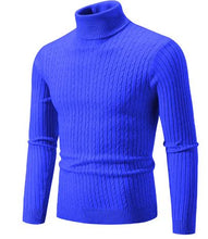 Load image into Gallery viewer, Men's Turtleneck Knitted Sweater