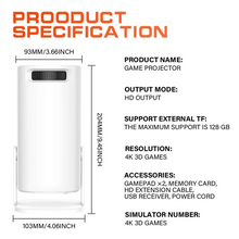 Load image into Gallery viewer, P30MAX HD Wireless Game Console Projector