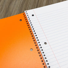 Load image into Gallery viewer, C/R 70 Ct. 1-Subject Poly Cover Spiral Notebook, College Ruled